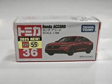 UK Stock - Tomica No.36 Honda Accord Japan ver. (Takara Tomy) (2025 New) Sealed