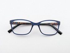 Esprit Eyeglasses, Frames Only, ET17444 508, 52-17-145, Plastic,Black/Brown Tort