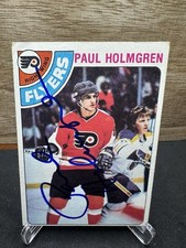 1978-79 Topps Paul Holmgren #234 In-Person ON-CARD AUTO