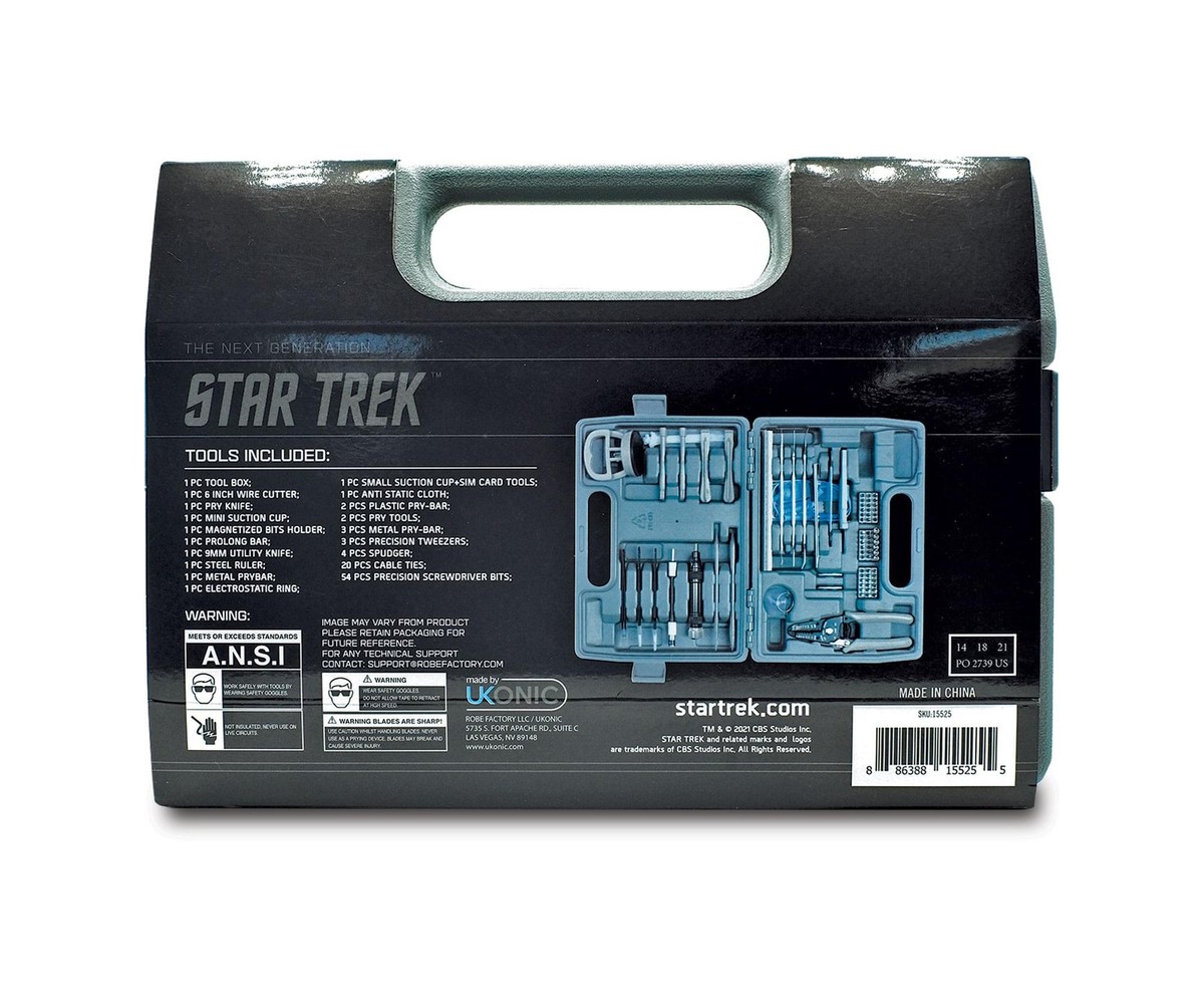 Star Trek: The Next Generation 100-Piece Engineering Field Kit