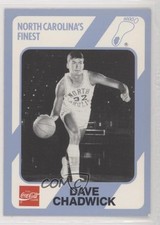 1989 Collegiate Collection/Coca-Cola North Carolina's Finest Dave Chadwick 0c4