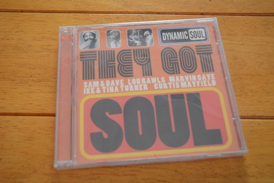 They Got Soul CD Dynamic Soul Compilation Marvin Gaye Sam & Dave Ike Tina Turner