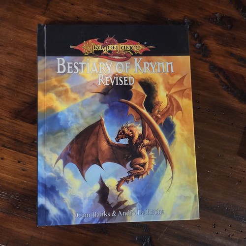 Dragonlance Bestiary of Krynn Revised great condition 