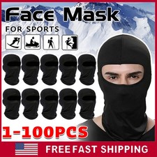 Balaclava Thin Full Face Mask UV Protection Sun Hood Tactical Ski Masks Lot