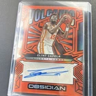 Panini Obsidian Volcanic Clint Capela #VS-CCA Hawks Orange Flood /99 Auto