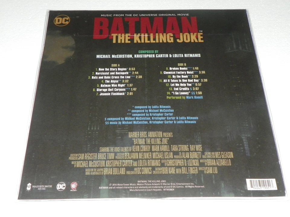 Batman-The Killing Joke Picture Disc Sealed VINYL LP 2016*NEW*W/FREE CARD SET - Image 2 of 3