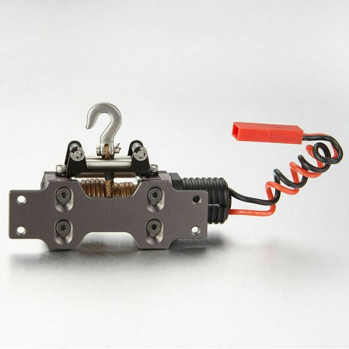 RC Scale 1/10 SCX10 ELECTRIC WINCH Aluminum Alloy For RC Rock Crawler #1891 - Picture 4 of 7