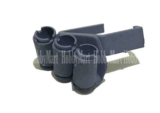 German Tiger I RC Battle Tank Heng Long 1/16 Plastic Smoke Launcher Part 1 Pair - Image 4 of 4