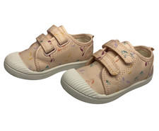 Cat Jack Toddler Pink Multi Unicorn Print Flat Parker Sneakers Shoes Size 9