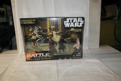 Star Wars Battle Packs Sith Lord Attack 2006 Neu in OVP