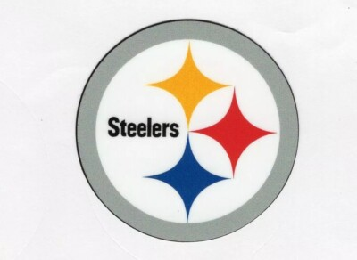 #ad Pittsburgh Steelers Vinyl Decal helmet window laptop to 14quot; FREE TRACKING $2.99