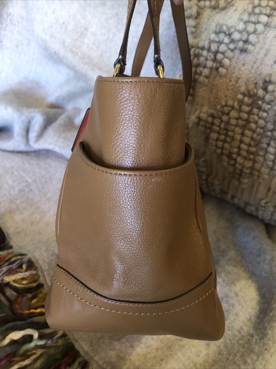 バッグ Vintage Coach Leather Tote Bag Brown Coach vintage brown tote - Gem