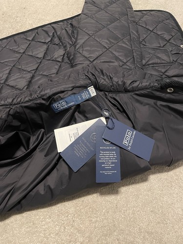 Polo Ralph Lauren Women Quilted Jacket Black Size Small - Picture 8 of 12