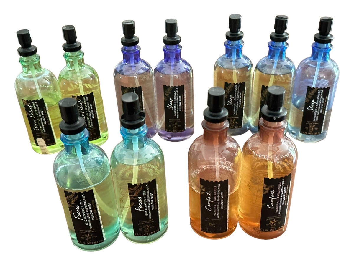 Huge Lot 11 Bath Body Works Pillow Mists Retired Comfort Sleep