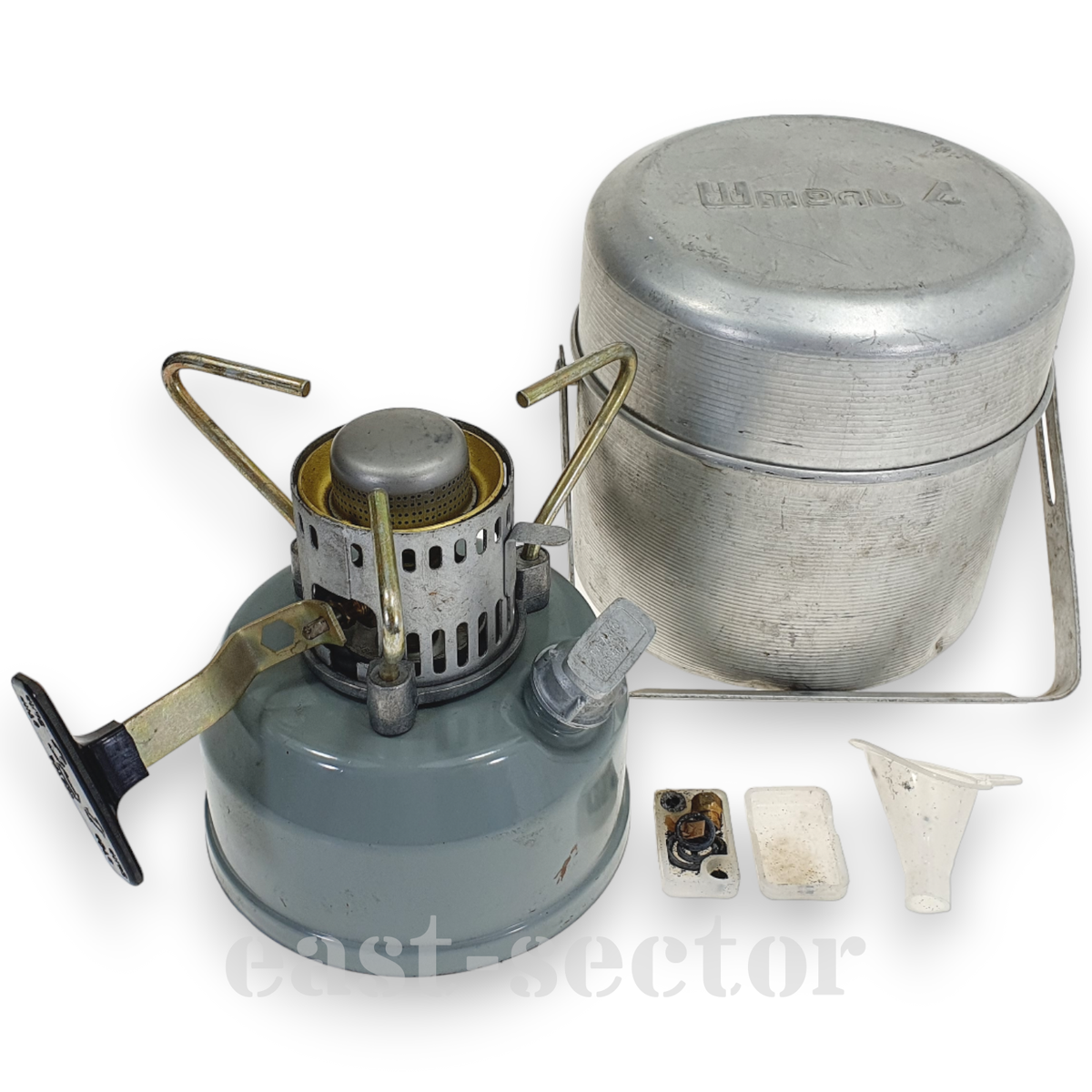 Original Vintage Camping Fuel Stove Set SHMEL-4 Russian Soviet