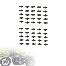 Black Cleats Pin Replacement Rivet For MX Style Foot Pegs Floorboards Brake Peda