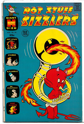 Hot Stuff Sizzlers #50 (Harvey Giant Size) Aug 1972 {a} Stumbo, 52-page issue FN