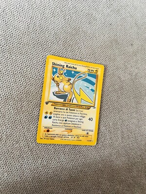 Shining Raichu 111/105 Neo Destiny 1st Edition Pokemon | eBay