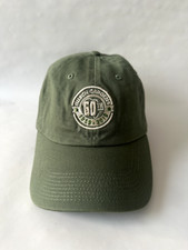 Busch Gardens Hat 60th Anniversary 1959-2019 Strap Back Adjustable Cap Green