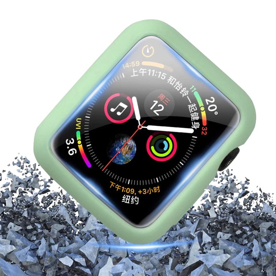 For Apple Watch 10 9 8 7 SE 6 5 4 3 2 1 TPU Silicone Soft Case 49 46 42 40 38mm - Image 2 of 4