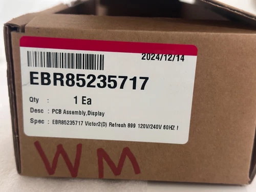 LG Dryer Control Panel EBR85235717 new