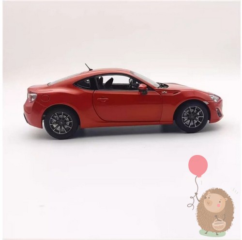 Modellino auto in lega 1/18 FAW TOYOTA GT86 pressofuso hobby hobby giocattoli collezione arancione - Foto 2 di 10