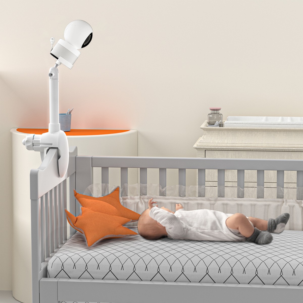 Ubuy Motorola Halo Over The Crib Baby Monitor Motorola Halo Over