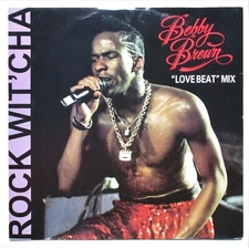 Bobby Brown - 12" - Rock Wit'cha ( Love Beat Mix ) MCA MCAX 1367 , 1989 P/S EX