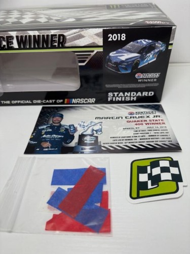 2018 MARTIN TRUEX #78 KENTUCKY WIN BIG A AUTO OWNERS INSURANCE 1/24 CAR - Picture 2 of 4