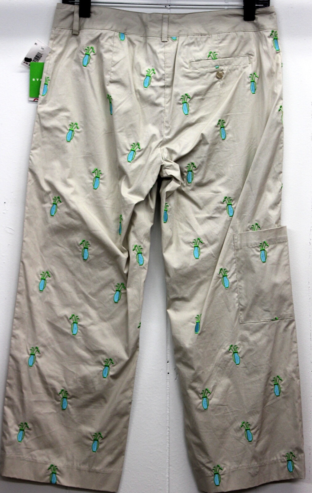 Pantalon Capri Lilly Pulitzer 'Tee Time Putter' - Taille 2 - Neuf Avec Étiquettes (NWT) - Vert