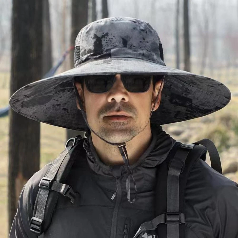 Visor foldable sun visor Wide Brim Military Tactics Camo Sun Men