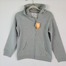 NEW Gymboree Jacket Kids Sz 10 Grey Zip Hooded SUPER SOFT MSRP 37
