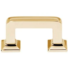 Alno A950-PB/NL Millennium 1 1/2" Pull Unlacquered Brass