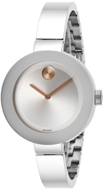 Movado Bold 3600194 34mm Silver 