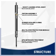 2X Rear Hatch Lift Supports Struts fits 1997-2005 Porsche Boxster