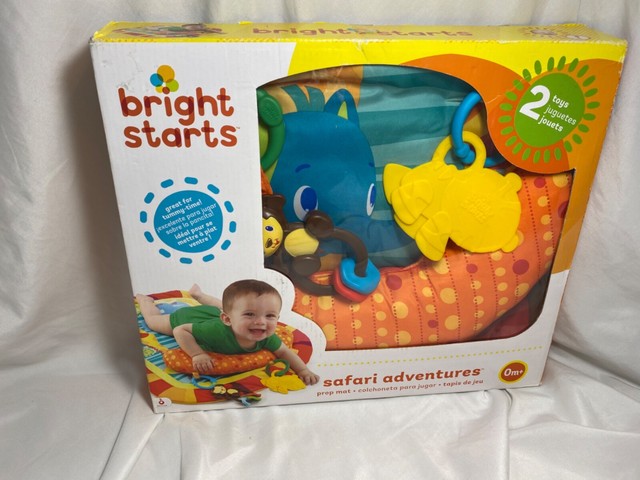 bright starts safari adventures prop and play mat