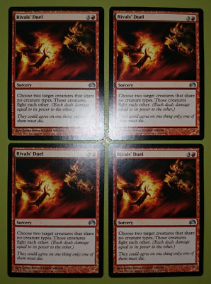 Rivals' Duel x4 Planechase 2012 4x Playset Magic the Gathering MTG
