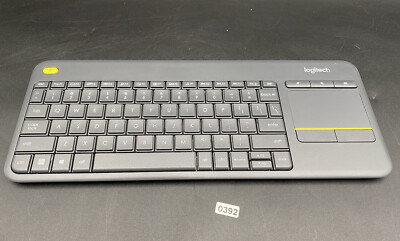 Logitech K400 Plus Wireless Touch Keyboard As Is