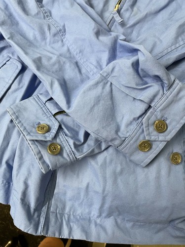 Chaqueta de bombardero azul vintage Lands End - Imagen 4 de 8