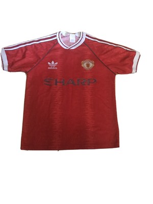 adidas Manchester United 1990-92 Product 2640. Home Shirt Jersey Size 34-36 | eBay
