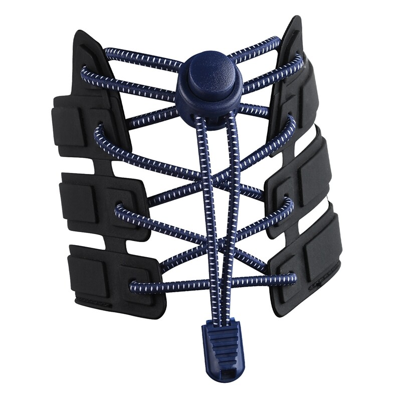 5 Pair Reflective Elastic Lock Shoe Laces Size Fits Adult and Kids