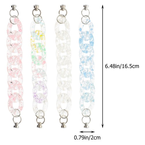 4pcs Phone Case Lanyard Phone Shell Pendant Phone Case Decor Friends - Zdjęcie 7 z 12