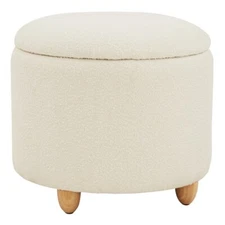 Safavieh MARIABELLA STORAGE OTTOMAN, Reduced Price 2172747331 SFV4793A