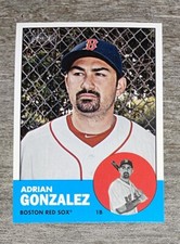 Adrian Gonzalez 2012 Topps Heritage Red Sox #285  *I23*