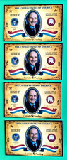 2009 EXECUTIVE TRADING CARDS JAMES E RISCH #IDIS REPUBLICAN SENATOR LOT OF 4