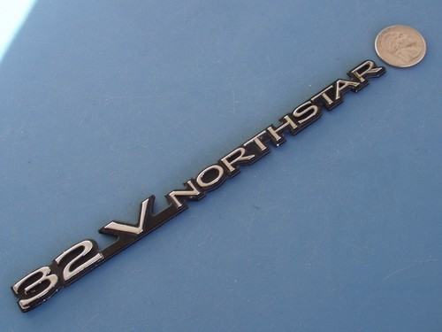 CADILLAC DEVILLE 32V NORTHSTAR TRUNK EMBLEM GM OEM 00 01 02 03 04 05 SEVILLE?