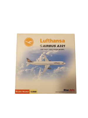 Schuco Star Jets  1:500Airbus A321 ''Finkenwerder'' Lufthansa D-AIRA
