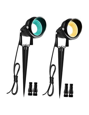  10W RGB Landscape Lights Low Voltage Color Changing Landscape Lighting, 