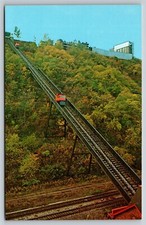 Pennsylvania Pittsburgh The Duquesne Heights Incline Lift Tram Postcard, O14