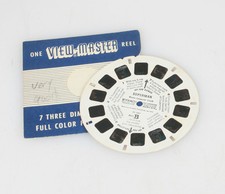 VIEW-MASTER REEL IN ORIGINAL SLEEVE - SUPERMAN STORY SUPERMAN MEETS CROOK